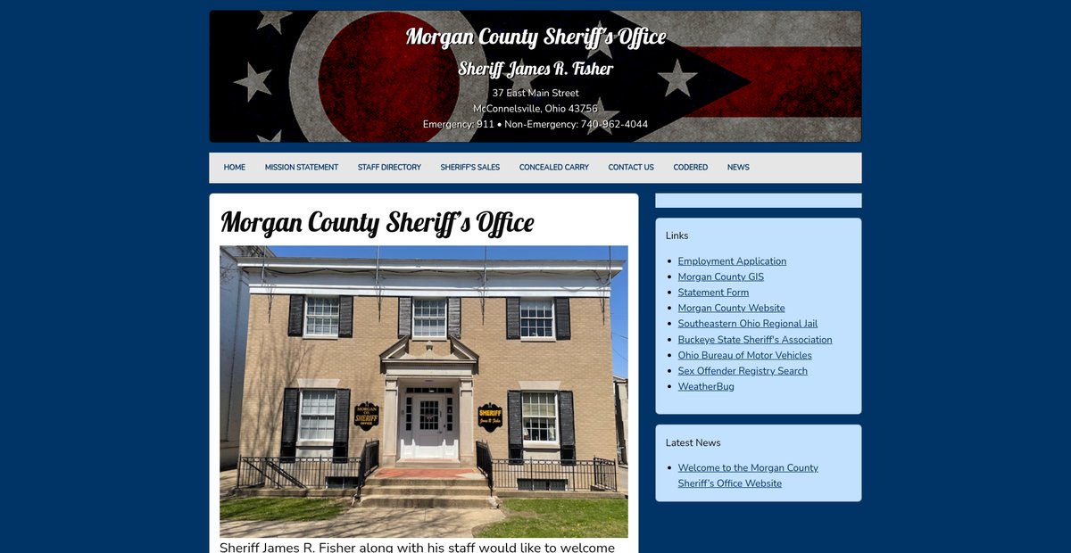 Preview of morgansheriff.com