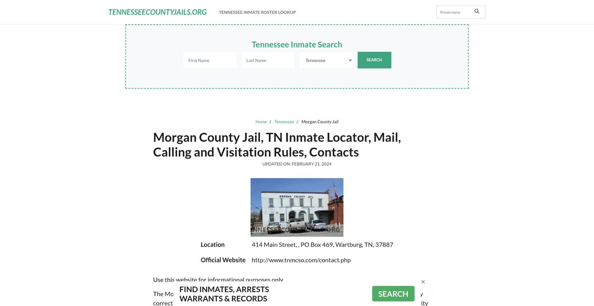 Preview of tennesseecountyjails.org