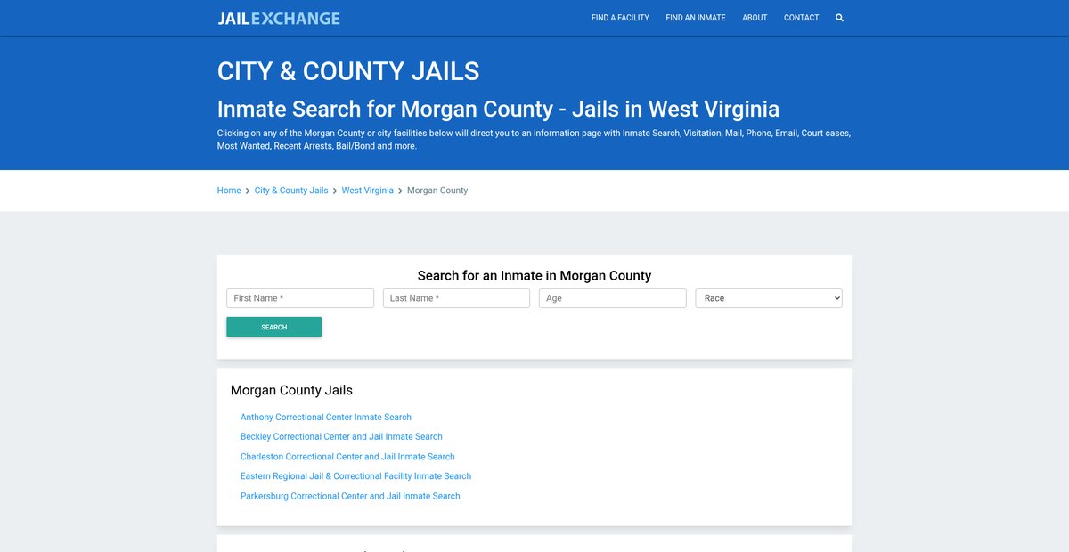 Preview of jailexchange.com