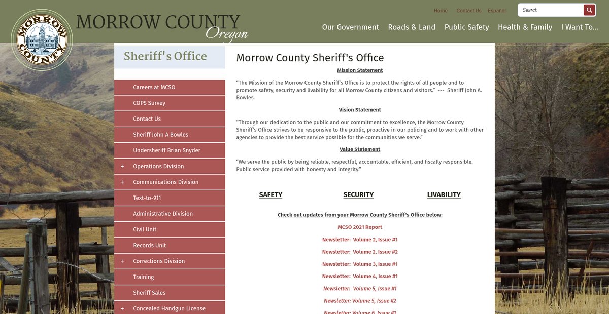 Preview of co.morrow.or.us