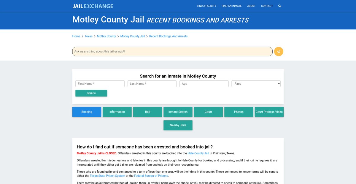 Preview of jailexchange.com