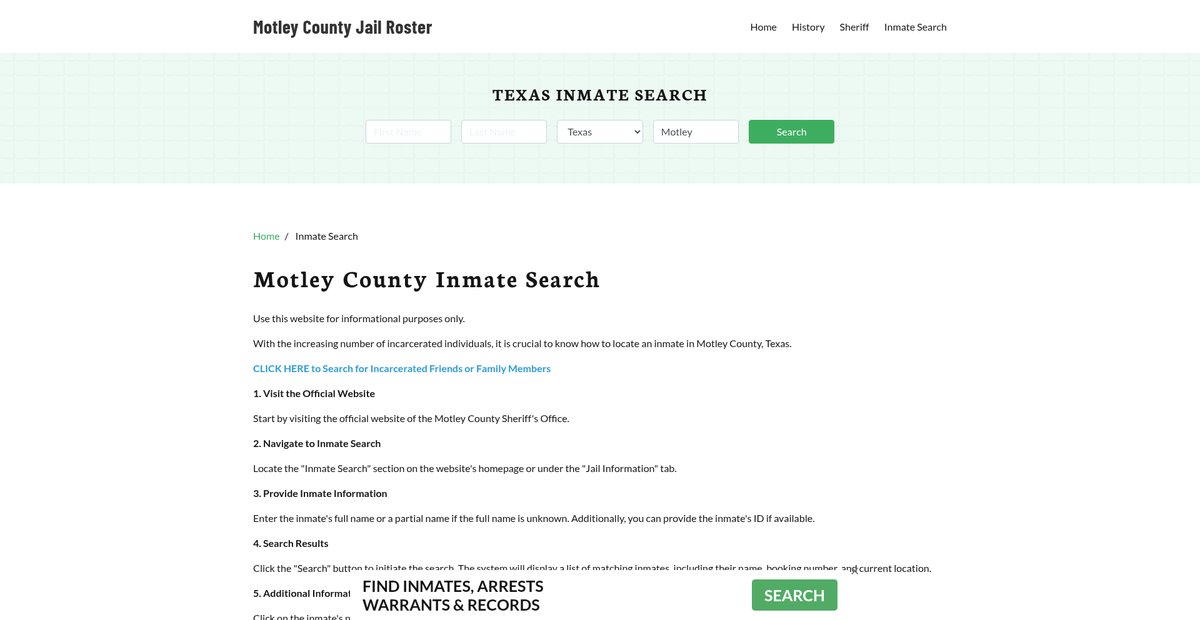 Preview of motleycountyjail.org