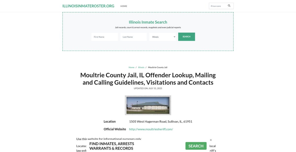 Preview of illinoisinmateroster.org