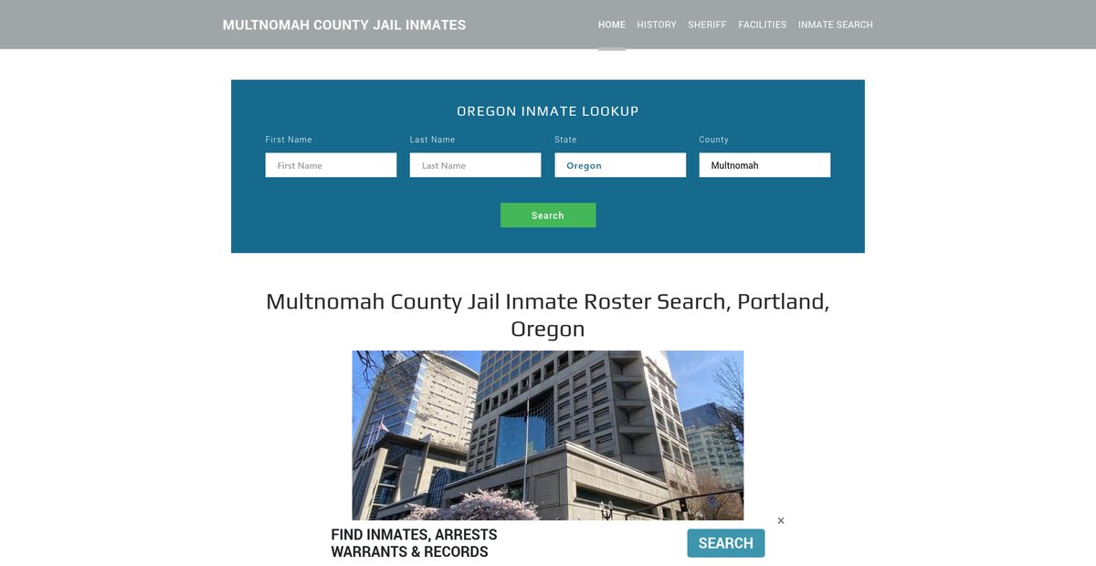 Preview of multnomahjailroster.org