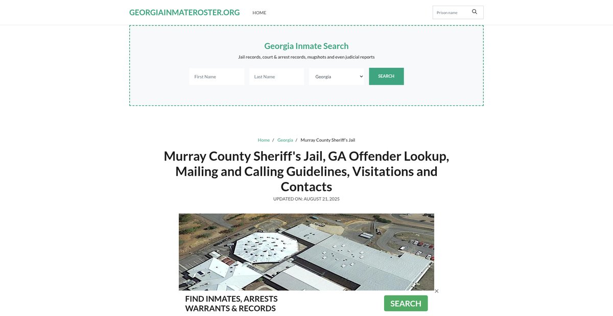 Preview of georgiainmateroster.org