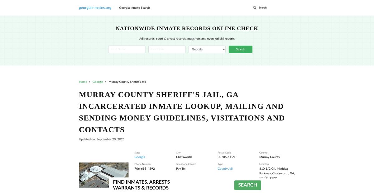 Preview of georgiainmates.org