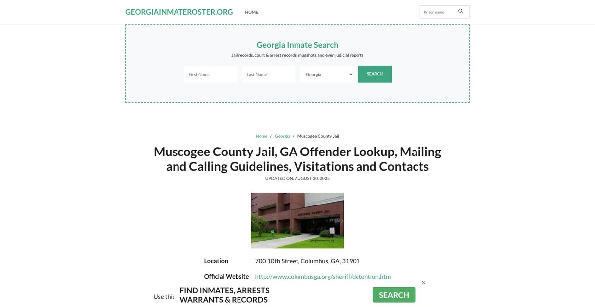 Preview of georgiainmateroster.org