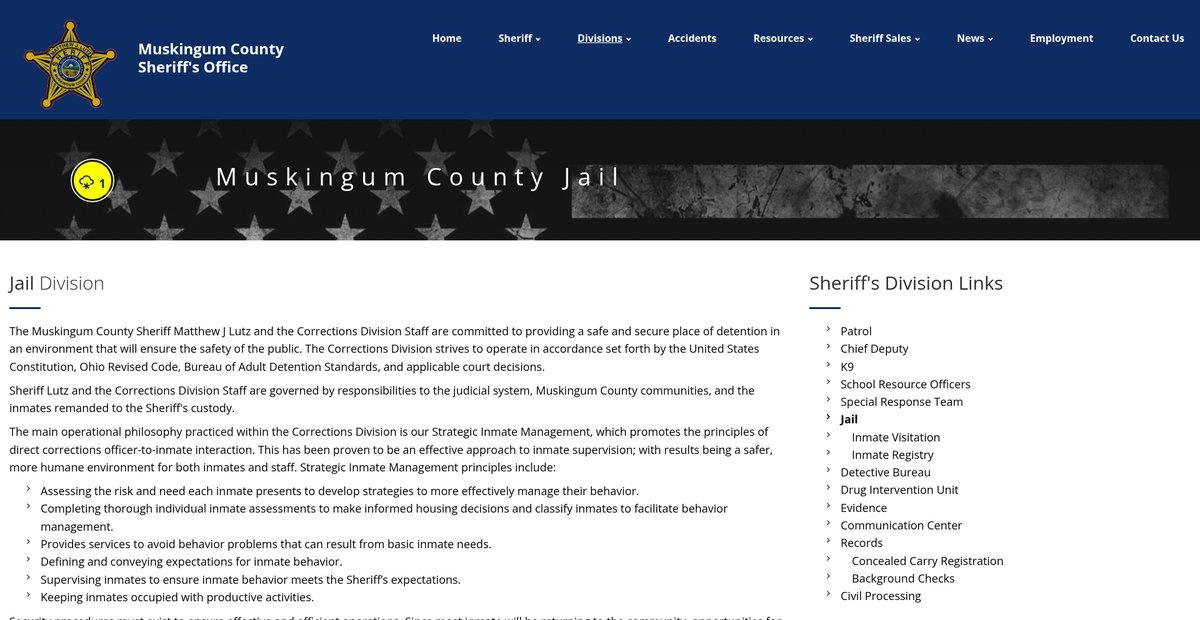Preview of ohiomuskingumsheriff.org