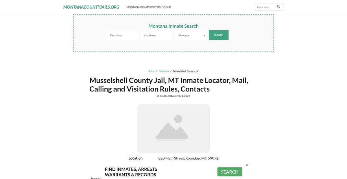 Preview of montanacountyjails.org