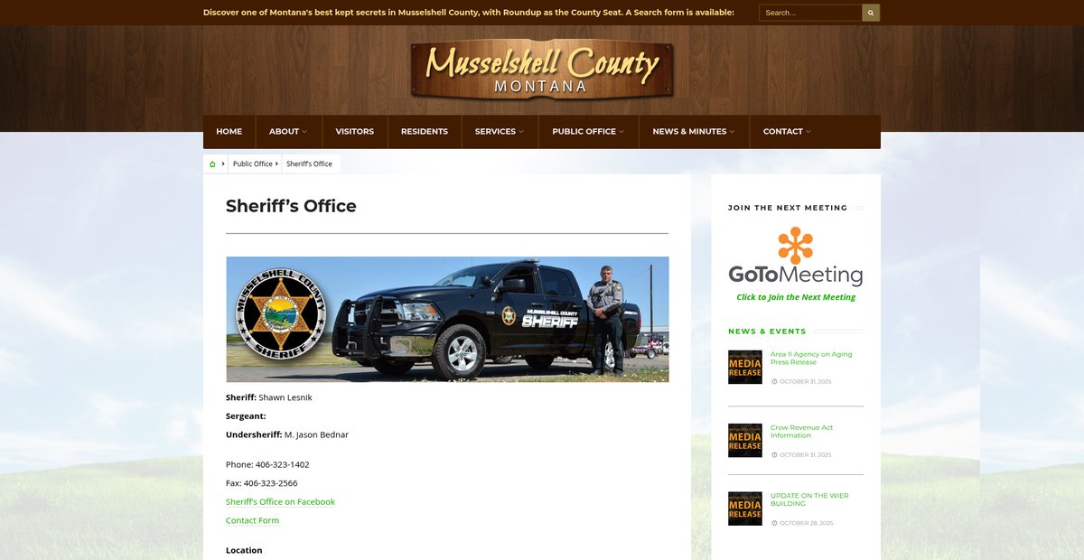 Preview of musselshellcounty.org