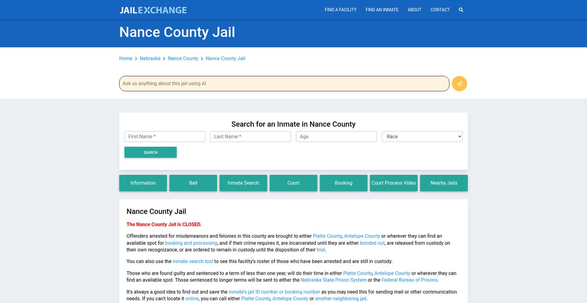 Preview of jailexchange.com