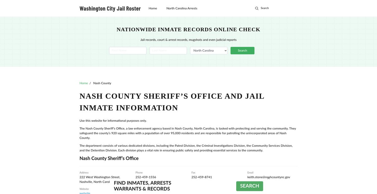 Preview of washington-nc.com