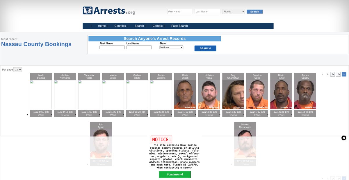 Preview of florida.arrests.org