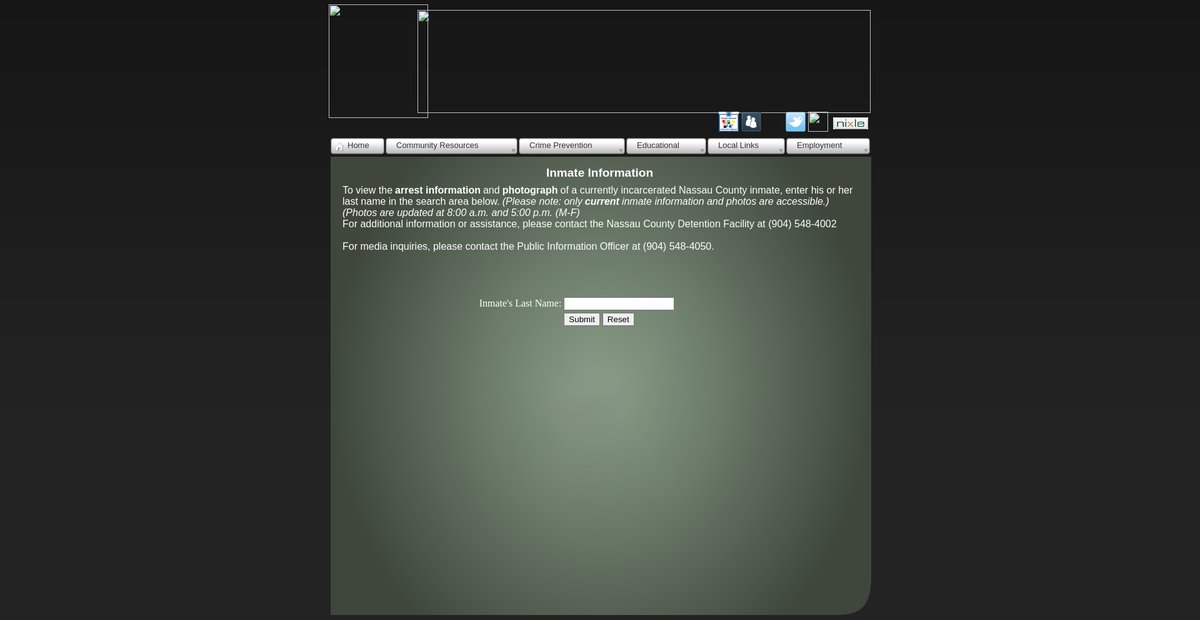 Preview of nassaucountysheriff.com