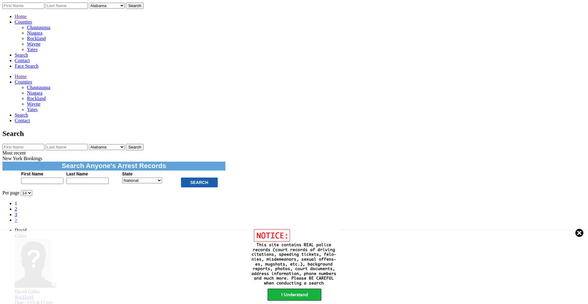 Preview of newyork.arrests.org