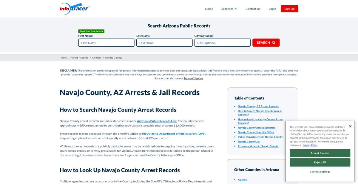 Preview of infotracer.com