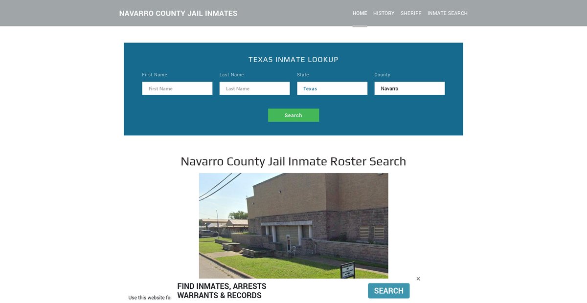 Preview of navarrojailroster.org