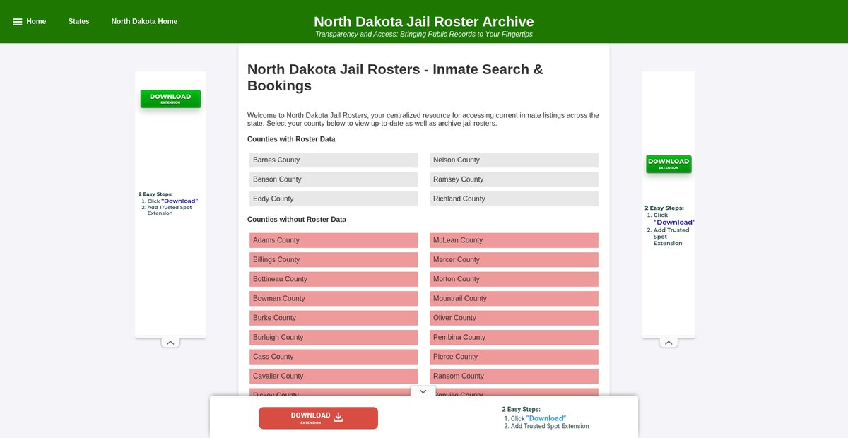 Preview of jailrosters.org