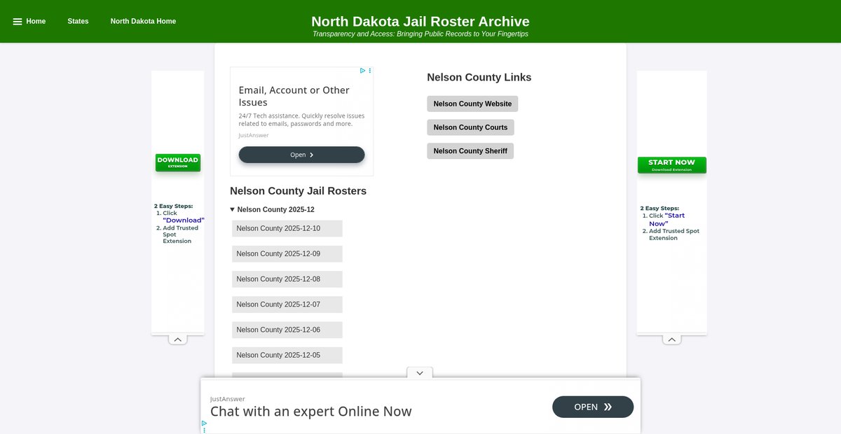 Preview of jailrosters.org