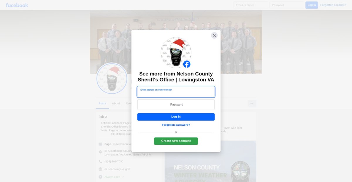 Preview of facebook.com
