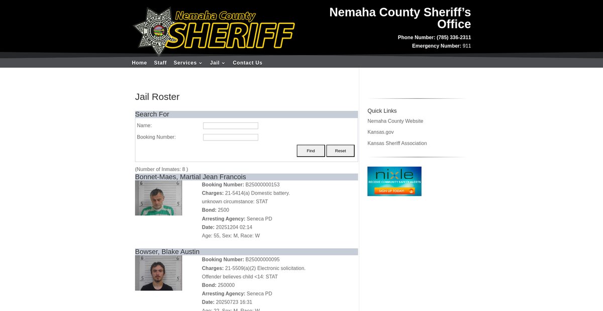 Preview of nemahaso.org