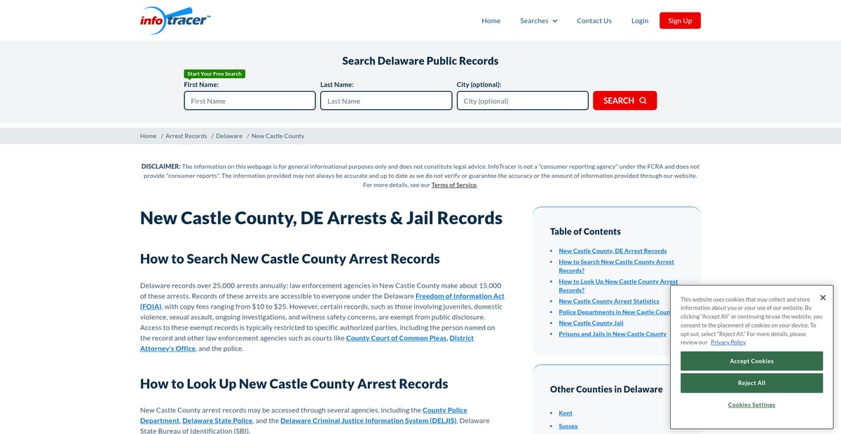 Preview of infotracer.com