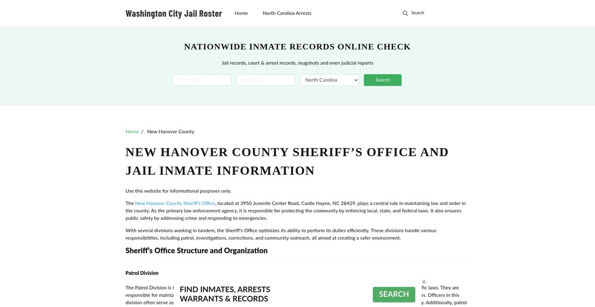 Preview of washington-nc.com