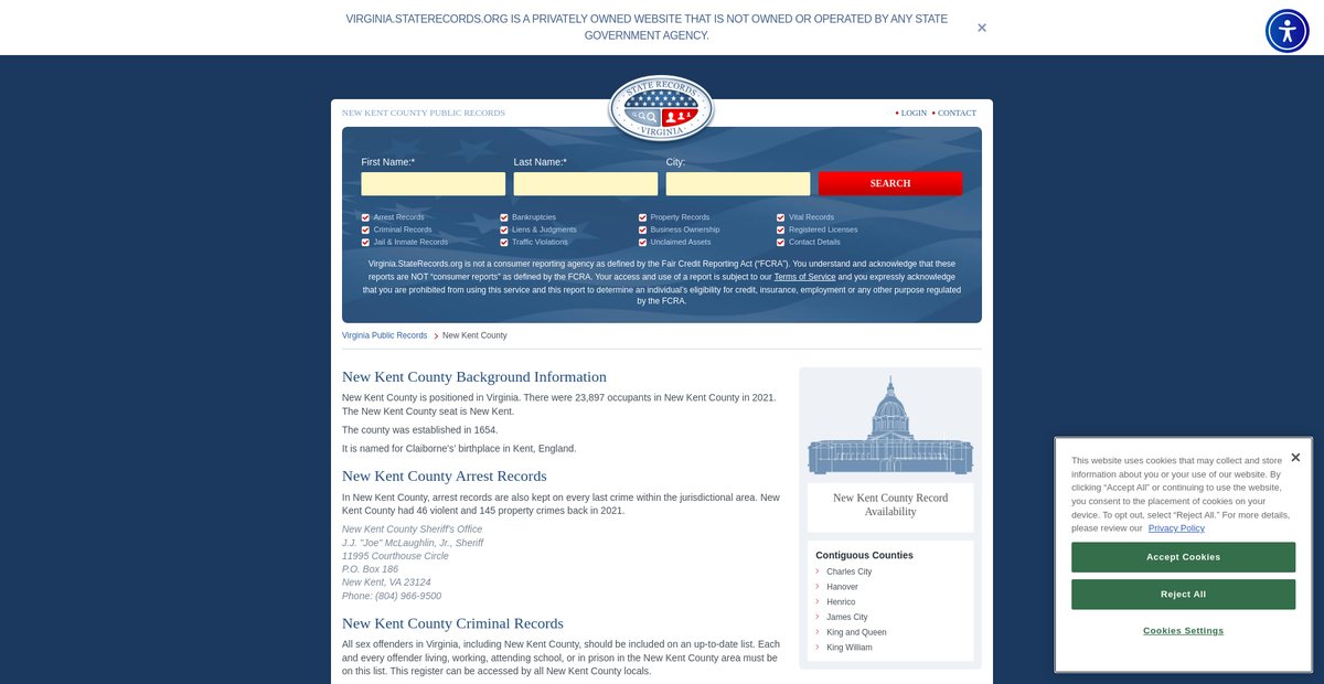 Preview of virginia.staterecords.org