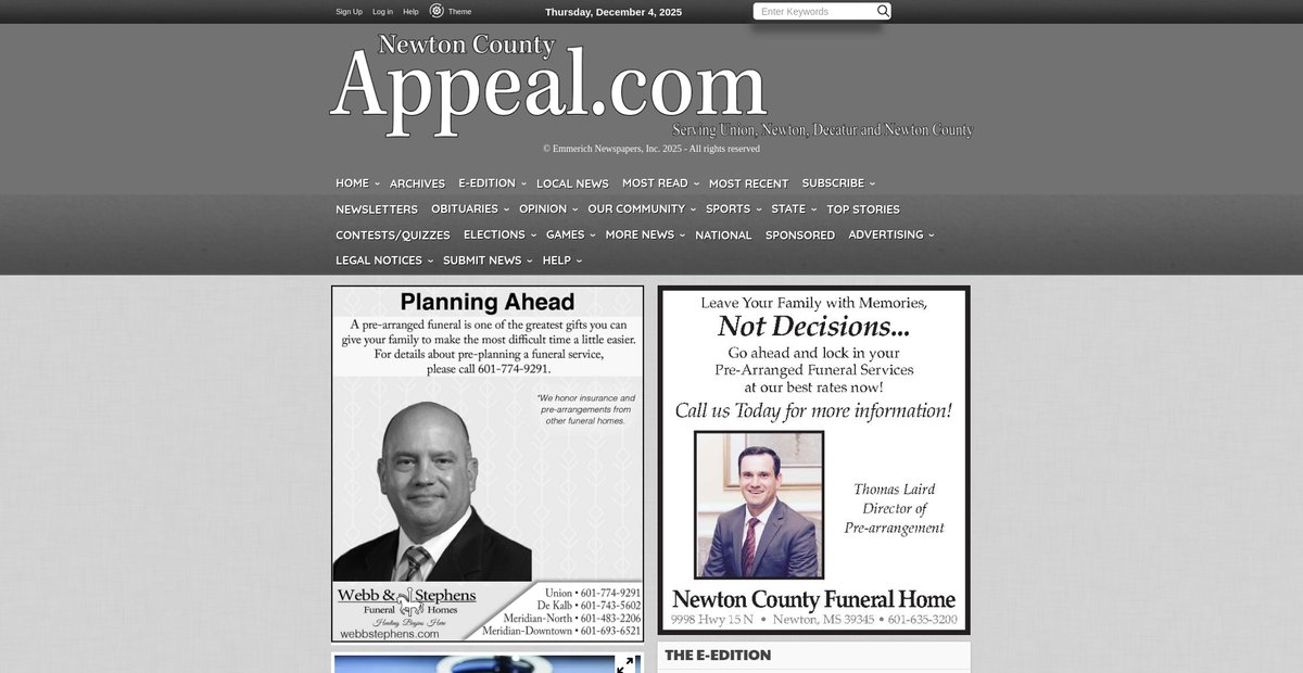 Preview of newtoncountyappeal.com