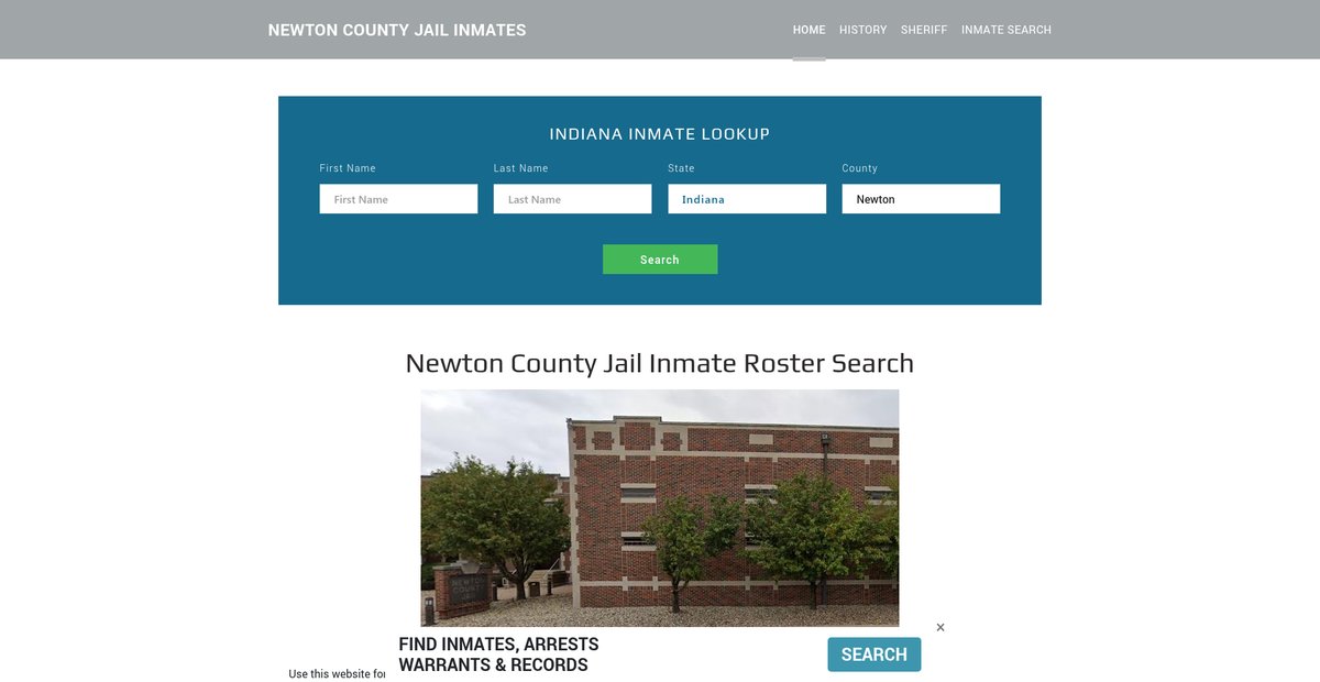 Preview of newtonjailroster.org