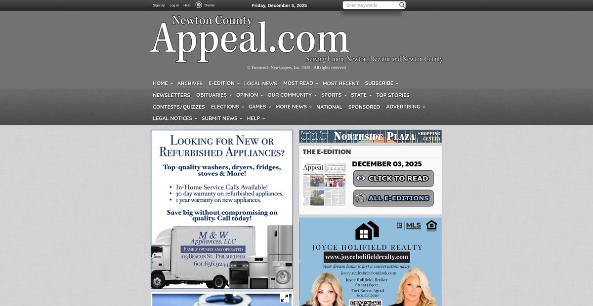 Preview of newtoncountyappeal.com
