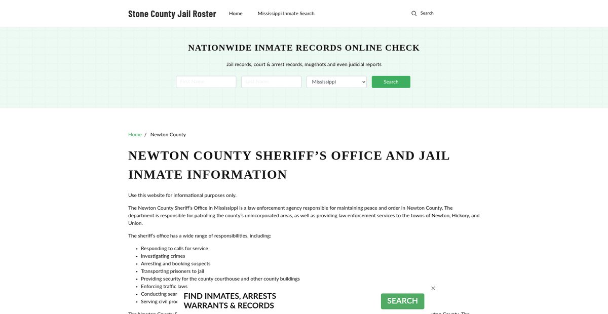 Preview of stonecountygov.com