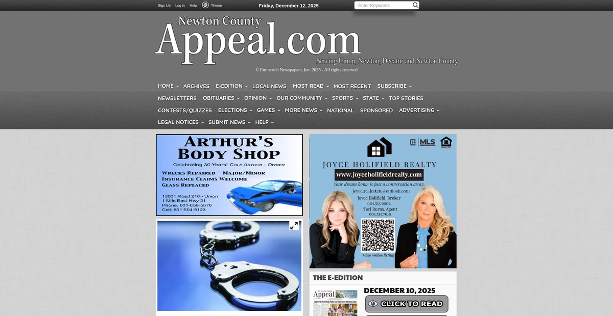 Preview of newtoncountyappeal.com