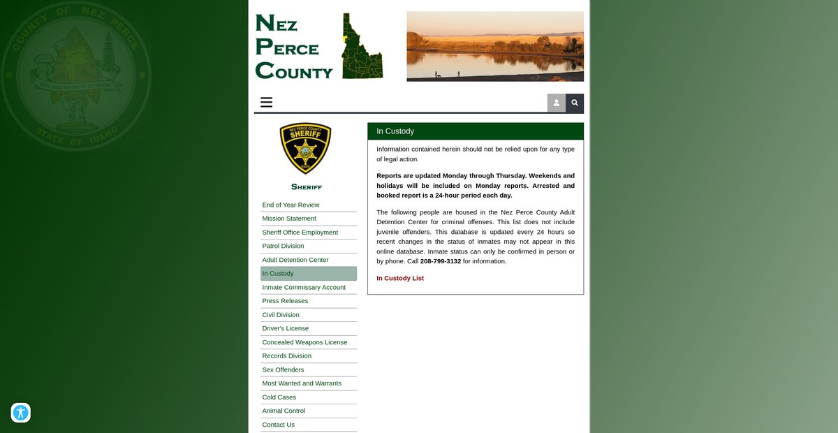 Preview of co.nezperce.id.us