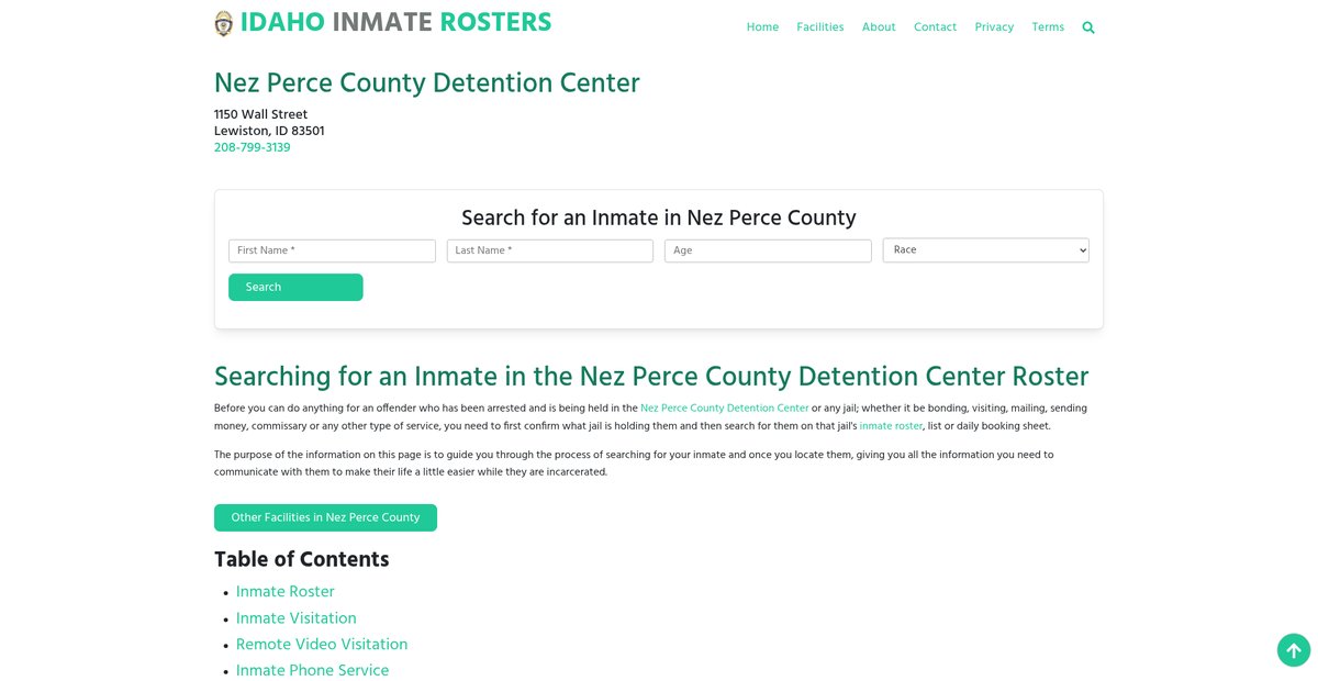 Preview of idahoinmaterosters.org