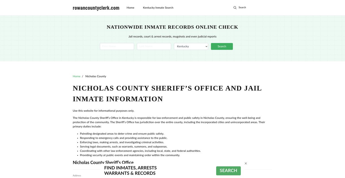 Preview of rowancountyclerk.com