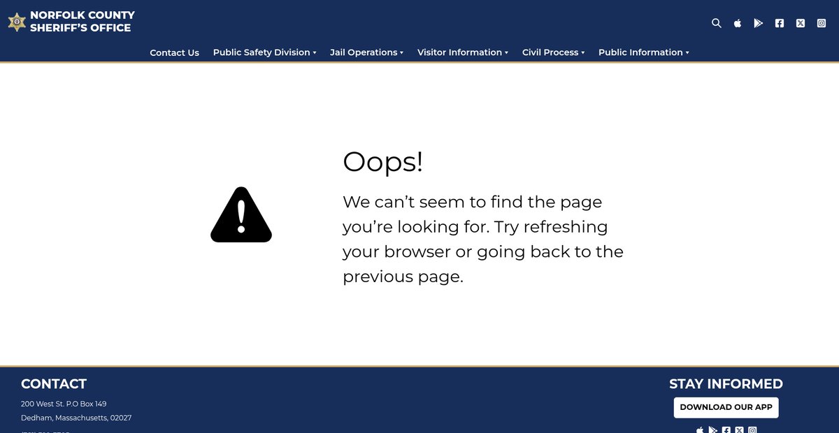 Preview of norfolksheriff.com