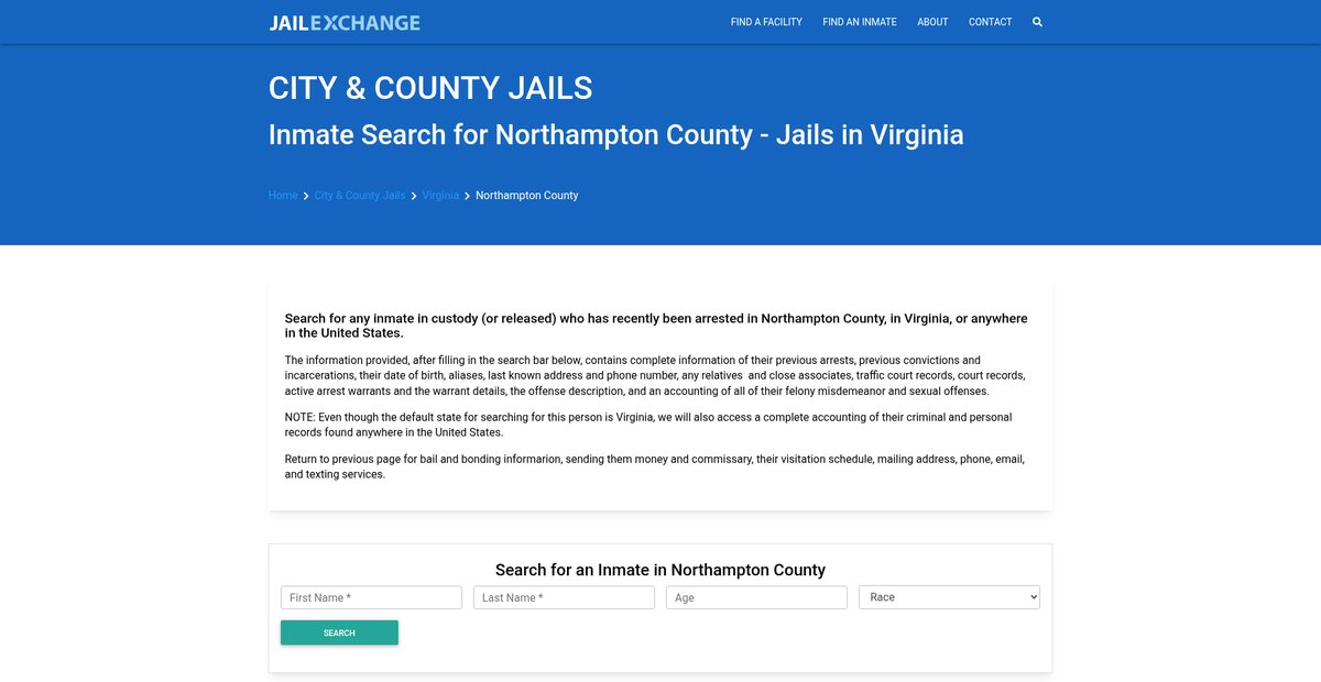 Preview of jailexchange.com