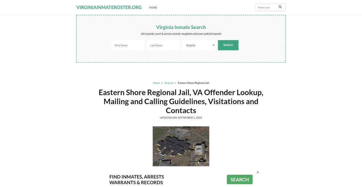 Preview of virginiainmateroster.org