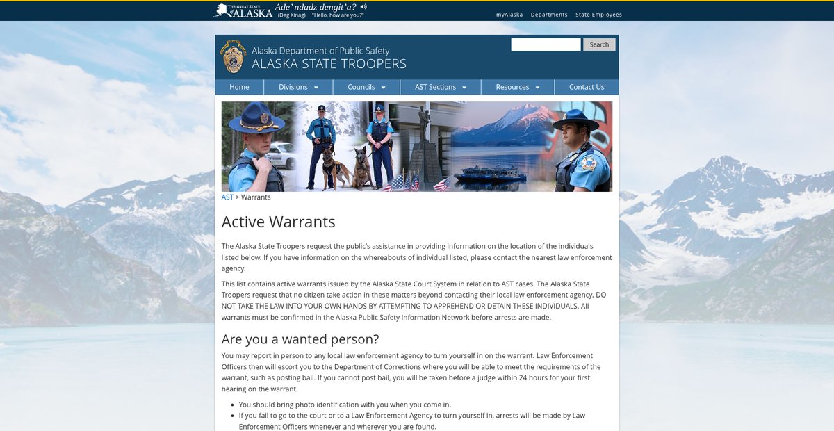 Preview of dps.alaska.gov