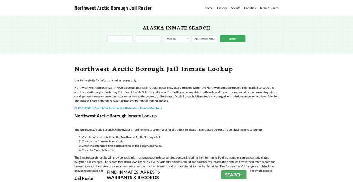 Preview of northwestarcticcountyjail.org