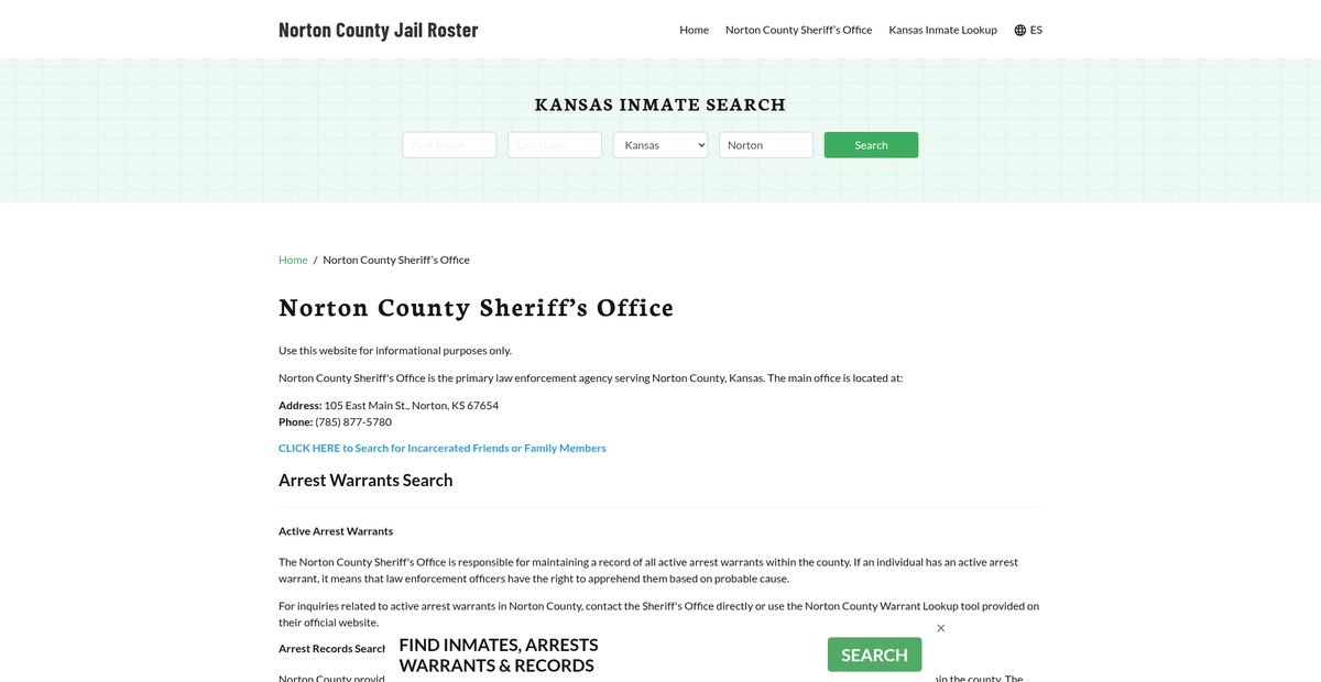 Preview of nortoncountyjail.org