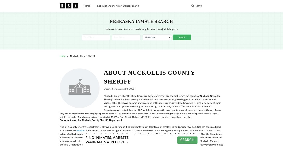 Preview of nesheriffsassoc.org