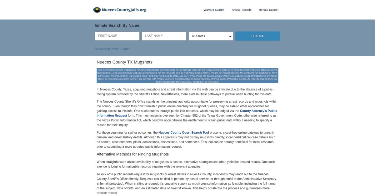 Preview of nuecescountyjails.org