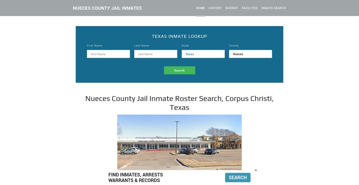 Preview of nuecesjailroster.org