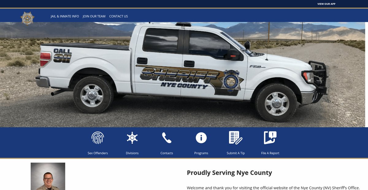 Preview of nyecountysheriffsoffice.com