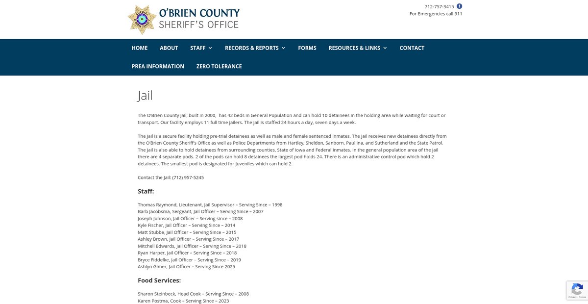 Preview of obriencountysheriff.com