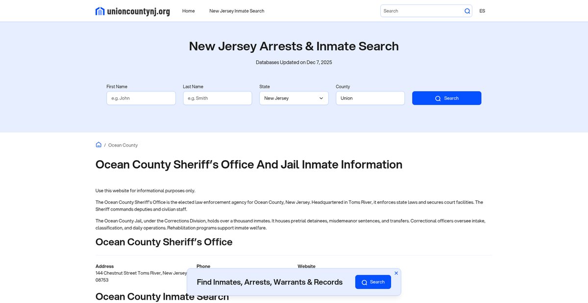 Preview of unioncountynj.org