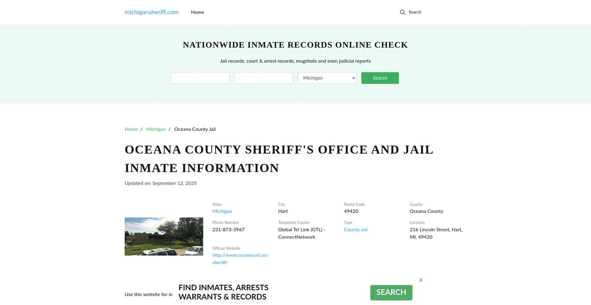 Preview of michigansheriff.com