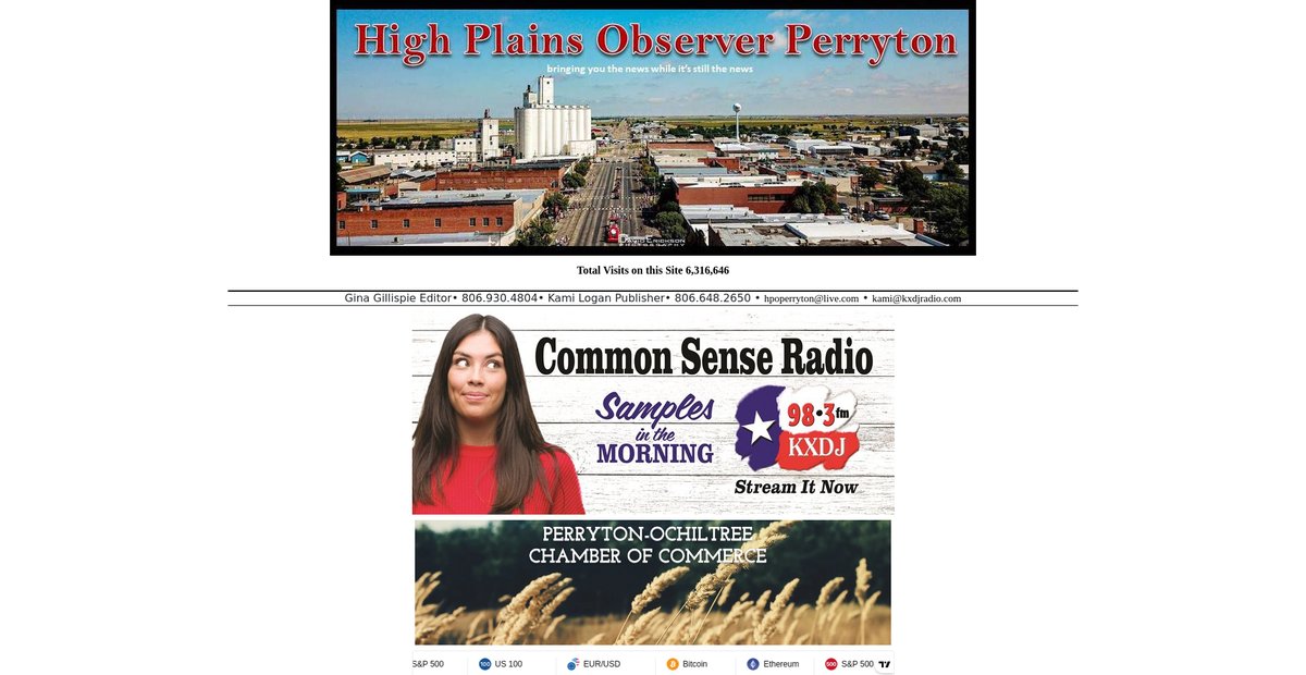 Preview of highplainsobserverperryton.com